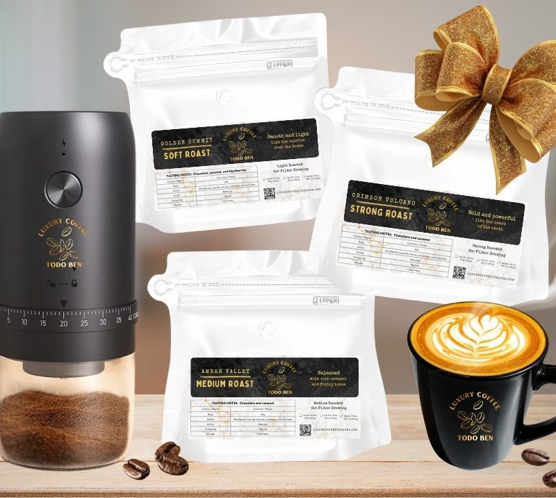 🎁 Todo Ben Coffee Gift Basket Collection - Classic Sampler Basket