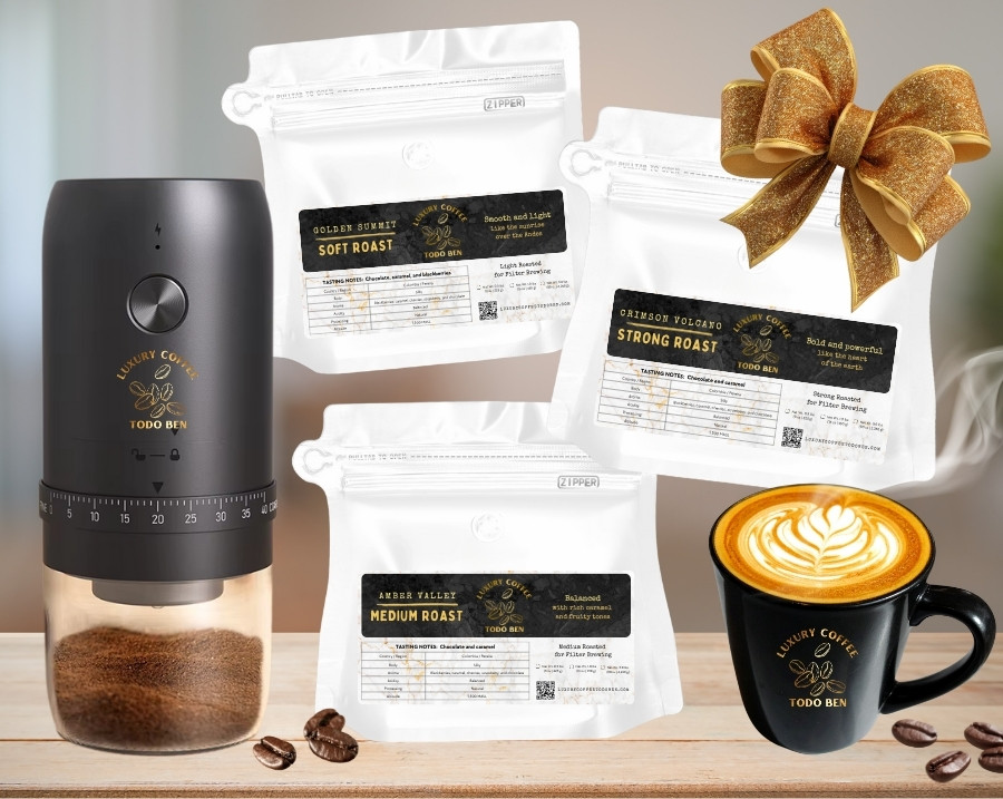 🎁 Todo Ben Coffee Gift Basket Collection - Classic Sampler Basket