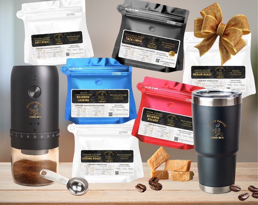 🎁 Todo Ben Coffee Gift Basket Collection - Premium Journey Basket