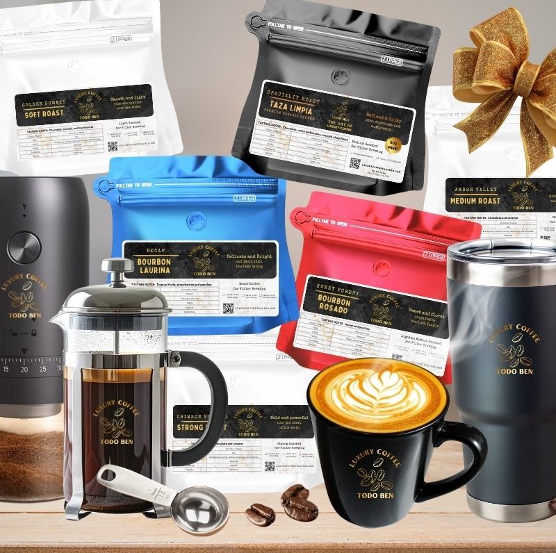 🎁 Todo Ben Coffee Gift Basket Collection - Luxury Indulgence Basket